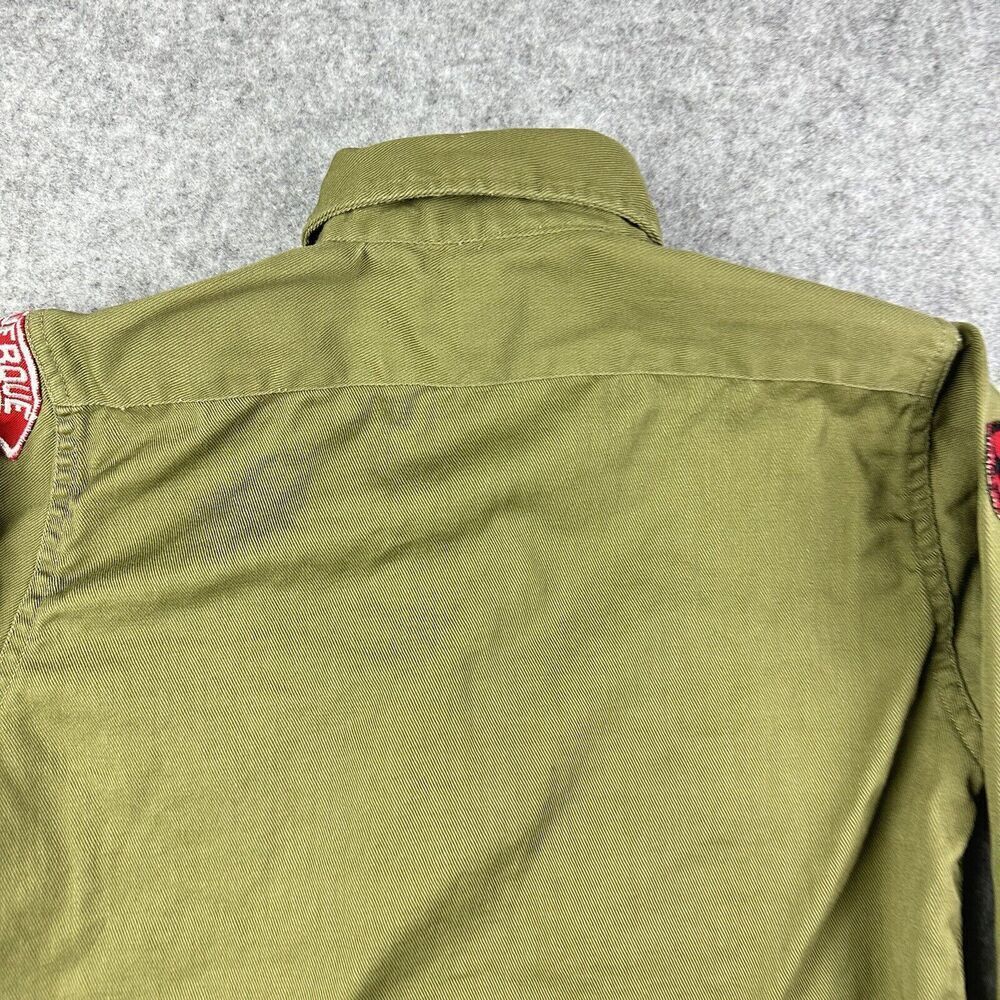 VTG BSA Boy Scouts of America Uniform Shirt Sanforized Boys 12 Regular 50s 60s* - Picture 8 of 13